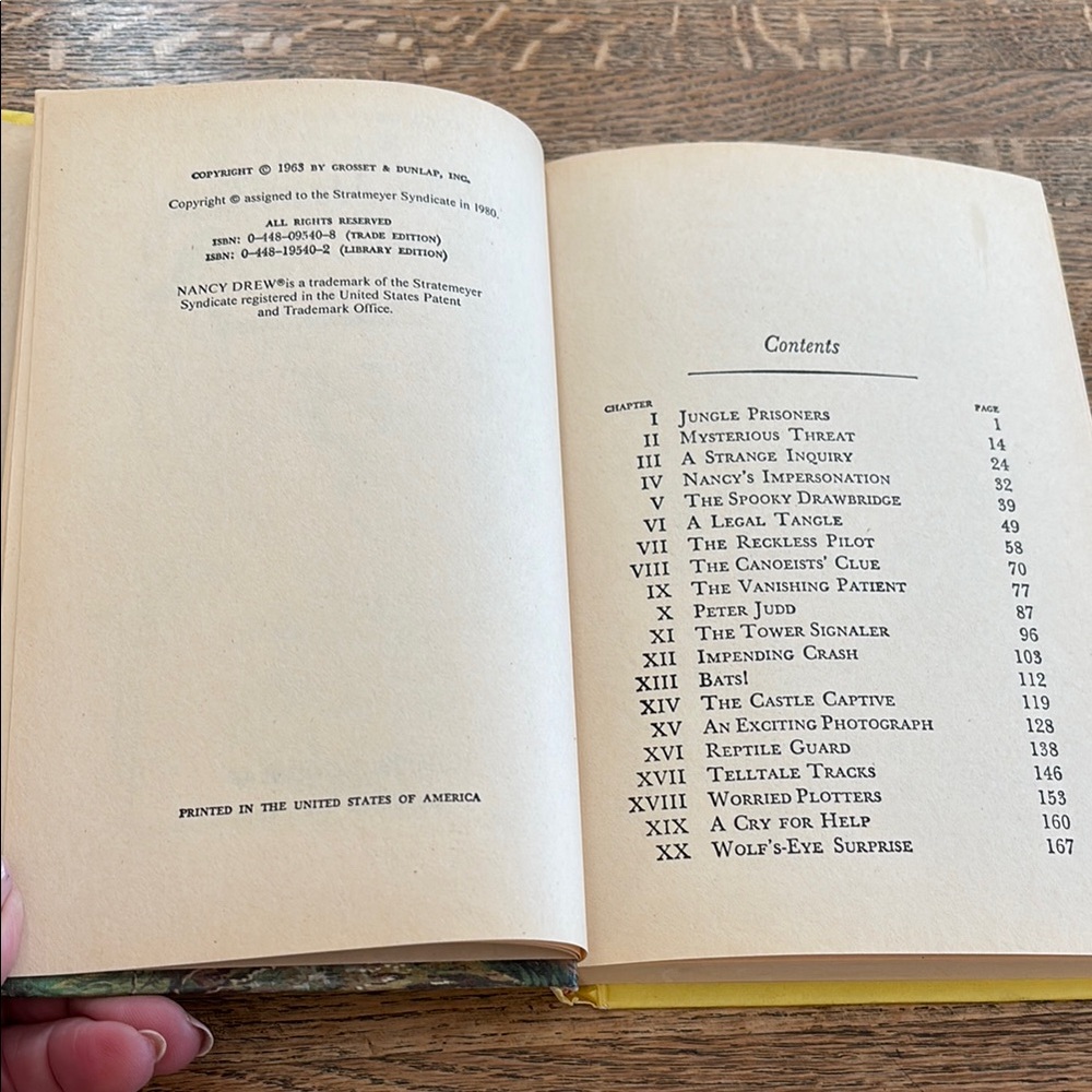 Vintage Nancy Drew Books. Six Books. 1960-1967 - Picture 5 of 16